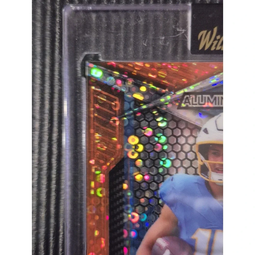 2024 Wild Card Alumination Ladd McConkey #BC-LM Orange Donut Circles /18 (RC)
